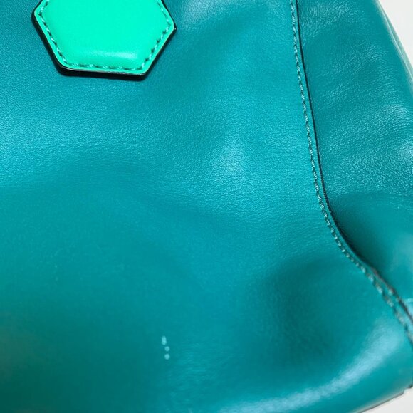 Kate Spade Green Leather Handbag - Picture 5 of 12